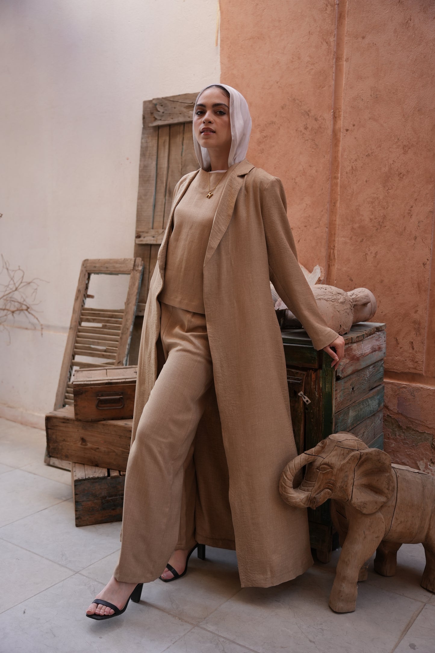 Sand Beige Suit