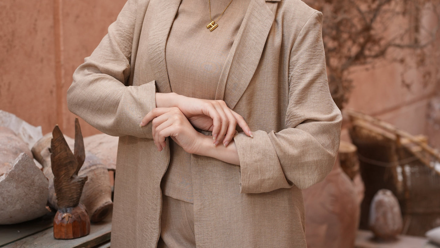 Sand Beige Suit